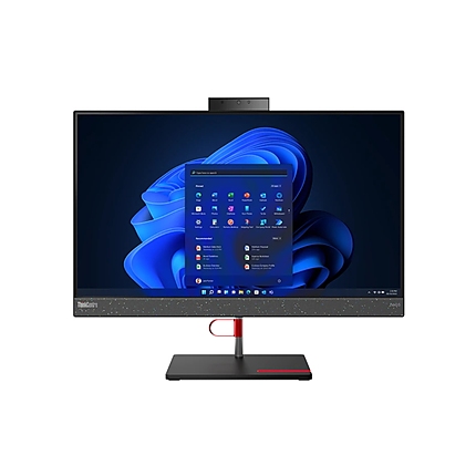 Lenovo ThinkCentre Neo 50a G4 AIO Intel Core i7-13700H (up to 5GHz, 24MB), 16GB DDR5 5200MHz, 1TB SSD, 23.8" FHD (1920x1080) IPS AG, Intel Iris Xe Graphics, DVD, 5MP&IR Cam, KB, Mouse, Monitor Stand, WLAN, BT, DOS, 3Y