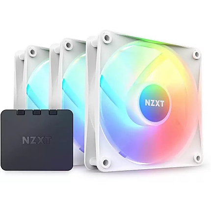 Комплект вентилатори NZXT F120 RGB Core, 3 x 120mm + RGB Контролер