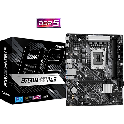 ASROCK B760M-H2/M.2 /D5/1700