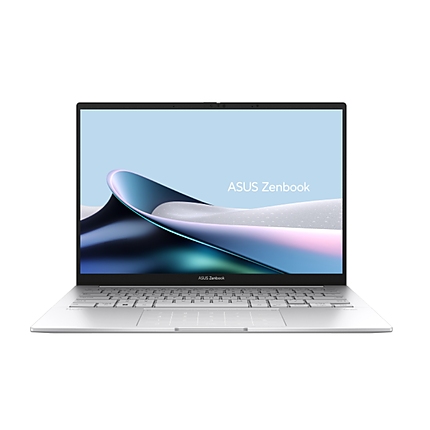 Asus Zenbook UX3405MA-QD131W, INTEL Ultra 7,14." OLED ,WUXGA 1920X1200 16:10, DDR5 16GB(ON BD.),1 TB PCIEG4 SSD, Intel Art Graphics, Widnows 11, Silver