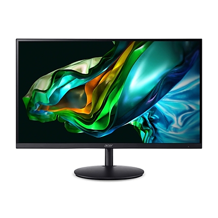 Acer SH272Ebmihux 27", IPS, LED, ZeroFrame, FHD 1920x1080, 100Hz, FreeSync, AG, 1ms (VRB), Ultra-thin, 100M:1, 250 cd/m2, 2xHDMI, 1xVGA, 1xUSB Type -C (65W), Speakers 1Wx2, Audio out, VESA, Tilt, Swivel 360',Heght Adj. Flicker-Less, Black