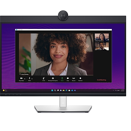 Dell P2724DEB, 27.0" Video Conferencing AG, IPS, 5ms, 1000:1, 350 cd/m2, QHD (2560x1440), 99% sRGB, Webcam, 2x5W speakers, Microphone, USB-C up to 90W PD, USB 3.2, HDMI, DP, RJ45, Height, Swivel, Tilt, Pivot, Black