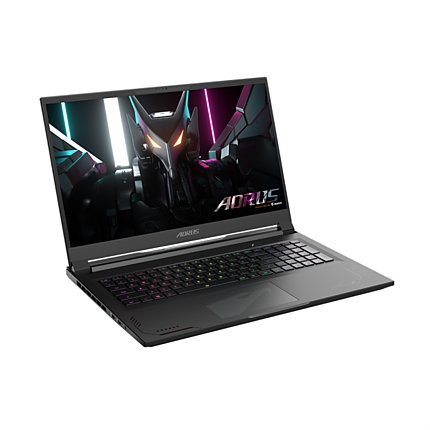 Лаптоп GIGABYTE AORUS 17X AZF - 17.3 QHD IPS 240Hz, Intel Core i9-13980HX, 2x16GB DDR5, 2x1TB SSD Gen4, nVIdia RTX 4090 16GB GDDR6, Windows 11 Home