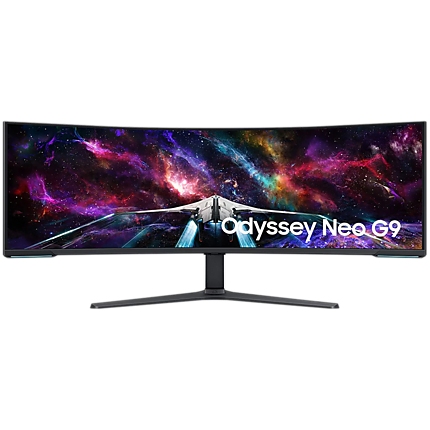 Monitor LED Samsung LS57CG952NUXEN Odyssey G95NC, 57" DUHD Curved 1000R 32:9 (7680x2160) VA 240z, 1000 cd/гЋЎ, 2500:1, HDR 1000, 1ms (GTG), 178/178, FS Premium Pro, 1xDP 3xHDMI, 3xUSB 3.0 , 3.5 Jack, Tilt/Swivel/HeightAdj, VESA 100x100, 2Y