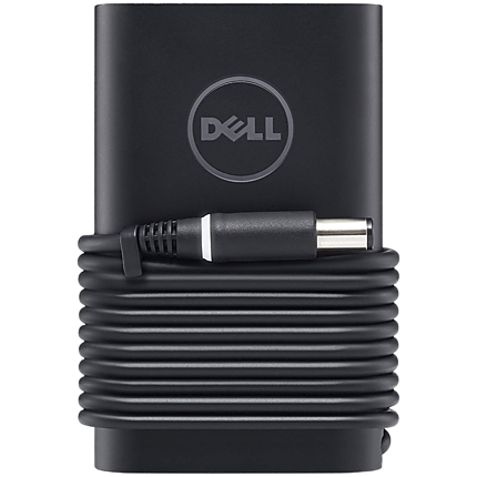 Dell 7.4 mm barrel 65 W AC Adapter with 1 meter Power Cord - Euro