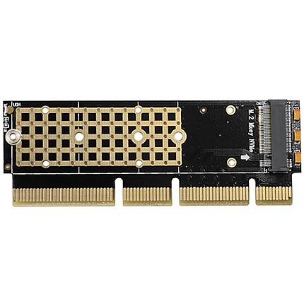 AXAGON PCEM2-1U PCI-E 3.0 16x - M.2 SSD NVMe, up to 80mm SSD, low profile 1U