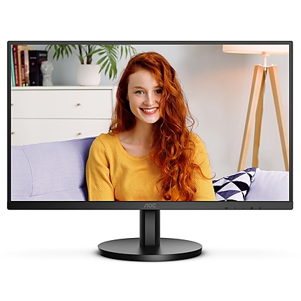 AOC 27B3HMA2, 27" VA WLED, 1920x1080@100Hz, 4ms GtG, 1ms MPRT, 250cd m/2, 3000:1, 20M:1 DCR, Adaptive Sync, FlickerFree, Low Blue Mode, 2Wx2, Tilt, D-SUB, HDMI