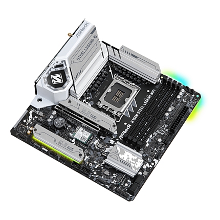 Дънна платка ASRock B760M Steel Legend WIFI, LGA1700, DDR5, mATX