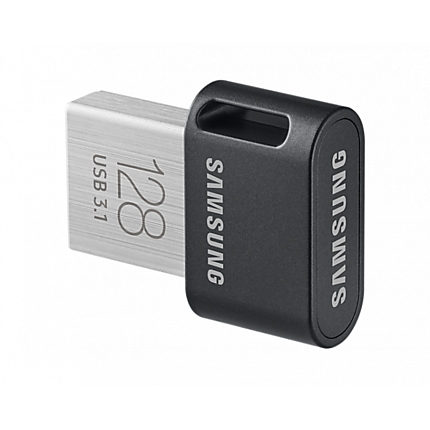 USB памет Samsung FIT Plus, 128GB, USB-A, Черна