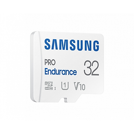 Карта памет Samsung PRO Endurance, microSDHC, UHS-I, 32GB, Адаптер