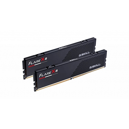 Памет G.SKILL Flare X5 Black 32GB(2x16GB) DDR5 6000MHz CL32 F5-6000J3238F16GX2-FX5 1.35V, AMD EXPO