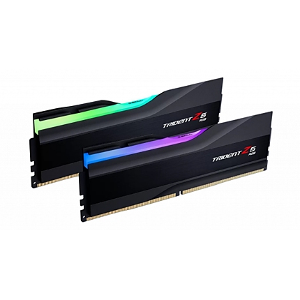 Памет G.SKILL Trident Z5 Black RGB 32GB (2x16GB) DDR5 6800MHz CL34 F5-6800J3445G16GX2-TZ5RK 1.40V, Intel XMP