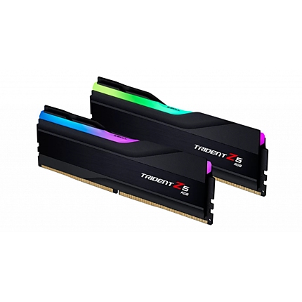 Памет G.SKILL Trident Z5 Black RGB 32GB (2x16GB) DDR5 7200MHz CL34 F5-7200J3445G16GX2-TZ5RK 1.40V, Intel XMP