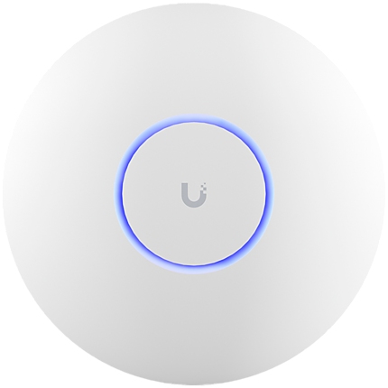 Ubiquiti U7-PRO Ceiling-mount WiFi 7 AP with 6 GHz support, 2.5 GbE uplink, and 9.3 Gbps over-the-air speed, 140 mВІ (1,500 ftВІ) coverage