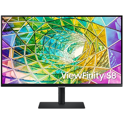 Monitor LED Samsung LS32A800NMPXEN HRM S80A, 32" UHD FLAT 16:9 (3840x2160) VA 60Hz, 300 cd/гЋЎ, 1000:1, HDR10, 5ms, 178/178, 1xDP 1xHDMI, 3xUSB 3.0 1xUSB 2.0, 3.5 Jack, Tilt/Pivot/Swivel/HeightAdj (120mm), VESA 100x100, 3Y