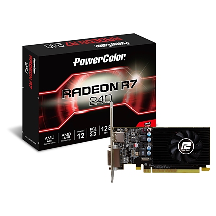 Видеокарта PowerColor AMD Radeon R7 240 4GB 128BIT GDDR5