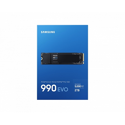 SSD SAMSUNG 990 EVO, 2TB, M.2 Type 2280, PCIe 4.0 x4, NVMe MZ-V9E2T0BW