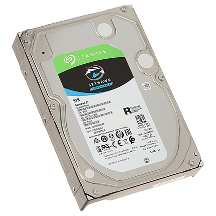 Хард диск SEAGATE SkyHawk AI, 8TB, 256MB Cache, SATA 6.0Gb/s