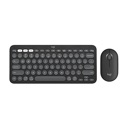 Logitech Pebble 2 Combo - TONAL GRAPHITE - US INT'L - 2.4GHZ/BT - N/A - INTNL-973 - UNIVERSAL