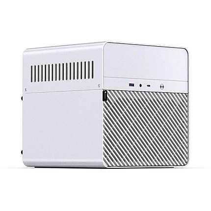 Кутия Jonsbo N2, Mini-ITX, Бяла