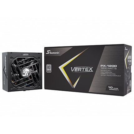 Захранващ блок Seasonic VERTEX PX-1200, 1200W, 80+ Platinum, ATX 3.0, Fully Modular