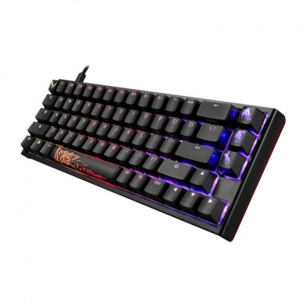 Геймърскa механична клавиатура Ducky x PowerColor One 2 SF RGB, Kailh BOX Brown