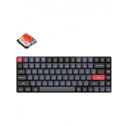 Геймърска механична клавиатура Keychron K3 Pro QMK/VIA Hot-Swappable Gateron Low Profile Red Switch, RGB Backlight