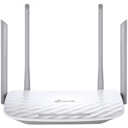 AC1200 Dual-Band Wi-Fi RouterSPEED: 300 Mbps at 2.4 GHz + 867 Mbps at 5 GHzSPEC: 4Г— Antennas, 1Г— 10/100M WAN Port + 4Г— 10/100M LAN Ports FEATURE: Tether App, WPA3, Access Point Mode, IPv6 Supported,В  IPTV, Facebook Wi-Fi