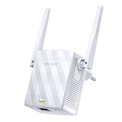 Repeater TP-Link  TL-WA855RE, 300Mbps Wireless N Wall Plugged Range Extender, Qualcomm, 2T2R, 2.4GHz, 802.11b/g/n, 1 10/100M LAN, Ranger Extender button, AP & Range extender mode, 2 fixed antennas