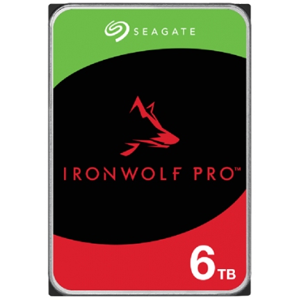 SEAGATE HDD Ironwolf pro NAS (3.5''/6TB/SATA/rmp 7200)