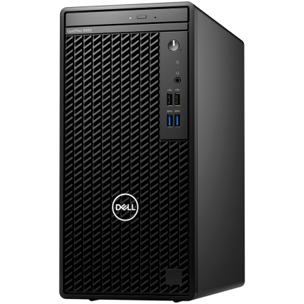 Dell OptiPlex 3000 Mini Tower, Intel Core i5-12500 (6 Cores, 18MB, 12T, 3.0GHz to 4.6GHz, 65W), 8GB (1x8GB) DDR4, 1TB HDD, Integrated Graphics, DVD+/-RW, No WiFi, Mouse + BG KBD, Ubuntu, 3Y ProSupport