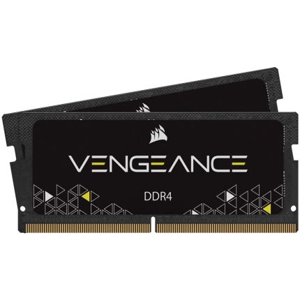 Corsair DDR4 VENGEANCE Series Memory Kit 3200MT/s, 16GB (2 x 8GB) SODIMM 3200MHz, 22-22-22-53, 1.2V