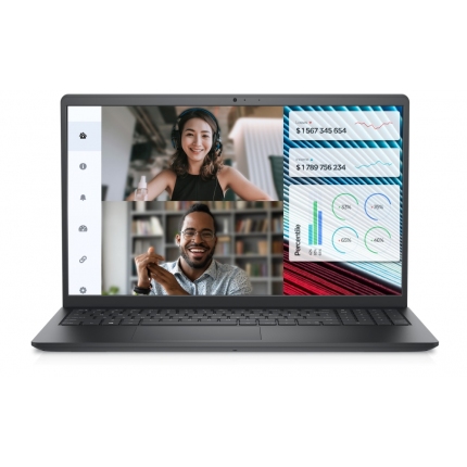 Dell Vostro 3520, Intel Core i5-1235U (12 MB Cache up to 4.40 GHz), 15.6" FHD (1920x1080) AG 120Hz WVA 250nits, 8GB, 1x8GB DDR4, 512GB PCIe M.2, UHD Graphics, HD Cam and Mic, 802.11ac, FPR, BG KB, Win 11 Pro, 3Y PS