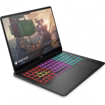 HP Omen 14-fb0034nn Shadow Black, Ultra 7-155H(up to 4.8GH/24MB/16C), 14" OLED BV 400nits 120Hz, 16GB LPDDR5X on-board, 2TB PCIe SSD, NVIDIA GeForce RTX 4060 8GB, WiFi 7+BT5.4, Backlit Kbd, 6C Batt Long Life, Free DOS