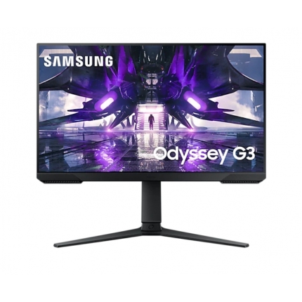 Samsung 24G30A 24" Odyssey G3, VA, 144 Hz, 1 ms (MPRT), 250 cd/m2, 3000: 1, 1920x1080, Mega DCR, AMD FreeSync Premium, Display Port, HDMI, Black