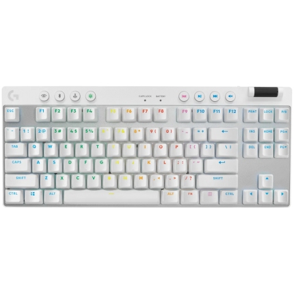 LOGITECH PRO X TKL Lightspeed - Tactile - US - WHITE