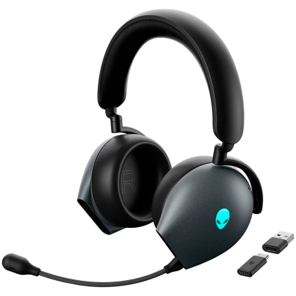 Alienware Dual Mode Wireless Gaming Headset - AW720H (Dark Side of the Moon)