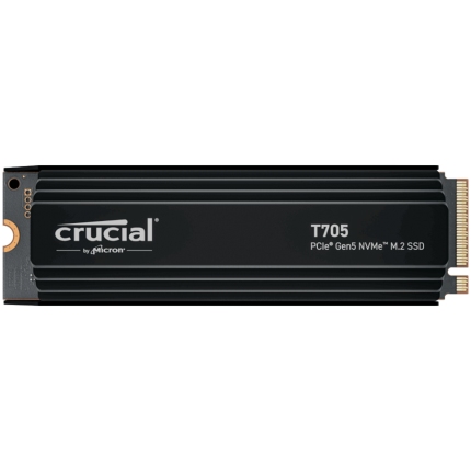 Crucial T705 2TB PCIe Gen5 NVMe M.2 SSD, EAN: 649528940179