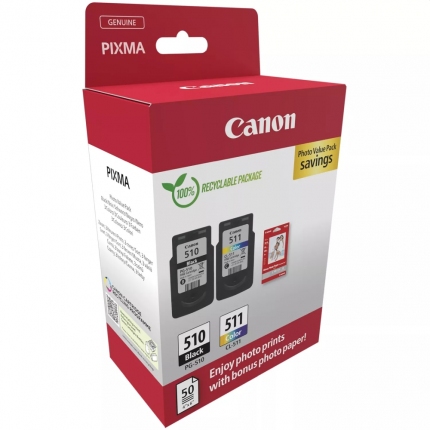 Canon PG-510 BK / CL-511 PVP