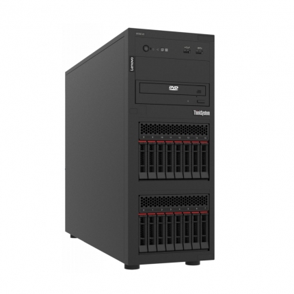 Lenovo ThinkSystem ST250 V2 Xeon E-2356G (6C, 3.2GHz, 12MB Cache/80W), 1x32GB, O/B, 2.5" HS (8), 5350-8i, HS 750W Titanium, XCC Enterprise, No DVD