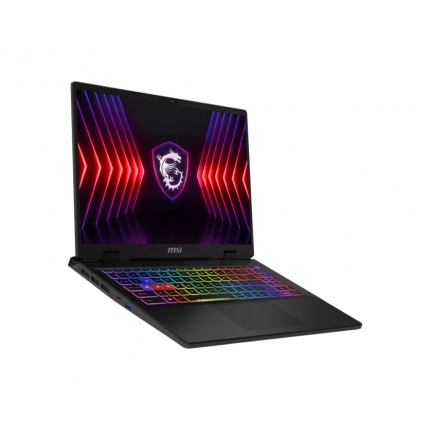 MSI Sword 16 HX B14VGKG, RTX 4070 8GB GDDR6, i7-14700HX (20C/28T, up to 5.5 GHz, 33MB), 16" 16:10 QHD+(2560x1600), 240Hz, 100% DCI-P3, 16GB DDR5 (8GBx2), 1TB NVMe SSD Gen4x4, Intel WiFi 6E, Windows 11 Home, 4 cell, 65Whr, 24-Zone RGB Gaming KBD, 2Y