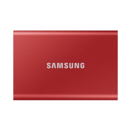 Външен SSD Samsung T7 Indigo Red SSD 2TB, USB-C, Червен