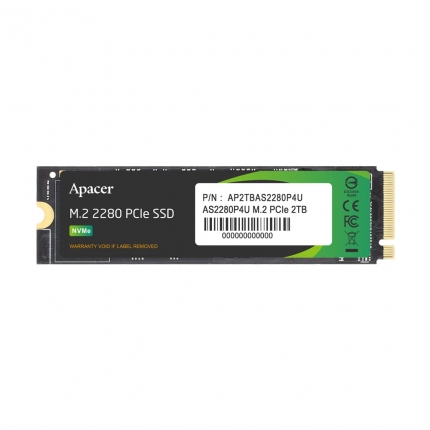 Apacer диск SSD M.2 PCIe AS2280P4U, 512GB - AP512GAS2280P4U-1