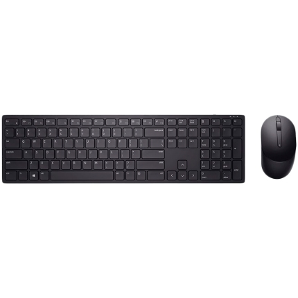 Dell Pro Wireless Keyboard and Mouse - KM5221W - US International (QWERTY) - Black