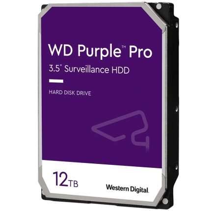 HDD AV WD Purple Pro (3.5'', 12TB, 256MB, 7200 RPM, SATA 6 Gb/s)