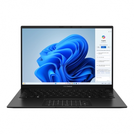 Asus Zenbook UM3406HA-QD036W,R7 HS(HAWK PT H),14." OLED,(1920 x 1200) , 16GB LPDDR5X,1TB  SSD, Windows 11 Home, Black