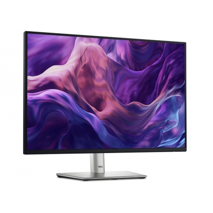 Dell P2425E, 24" WUXGA LED, IPS Anti-Glare, 5ms, 100 Hz, 1500:1, 300 cd/m2, 1920x1200, 99% sRGB, USB-C, 4xUSB 3.2, HDMI, Display Port, VGA, RJ45, PD 90W, Height Adjustable, Pivot, Swivel, Tilt, Black