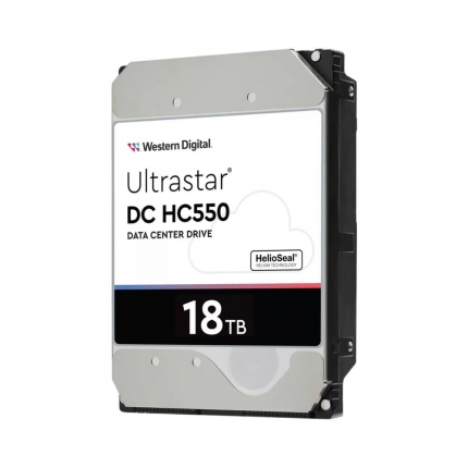 Хард диск WD Ultrastar DC HC550, 18TB, 7200rpm, 512MB, SATA 3, WUH721818ALE6L4