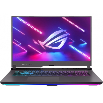 Asus ROG Strix G17 G713RC-HX032, Ryzen 7 6800H (8-core/16-thread, 20MB cache, up to 4.7 GHz max boost), 17.3" FHD AG (1920x1080)144Hz,16GB DDR5 4800MHz (2x8 GB), 512 GB SSD,  RTX 3050 ,4GB GDDR6, WiFi 6,RGB, No OS,Eclipse Gray