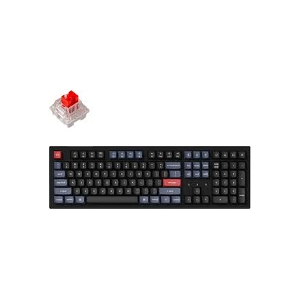 Геймърска Механична клавиатура Keychron K10 Pro QMK Hot-Swappable Full-Size K Pro Red Switch White LED